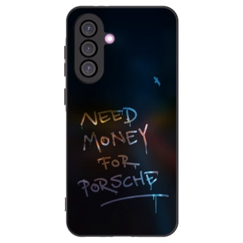 Picasee Samsung Galaxy A36 5G Hülle - Schwarzes Silikon - Neon Nights
