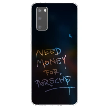 Picasee Samsung Galaxy S20 G980F Hülle - Transparentes Silikon - Neon Nights
