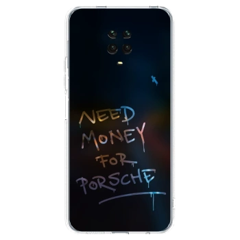 Picasee Xiaomi Redmi Note 9 Pro Hülle - Transparentes Silikon - Neon Nights
