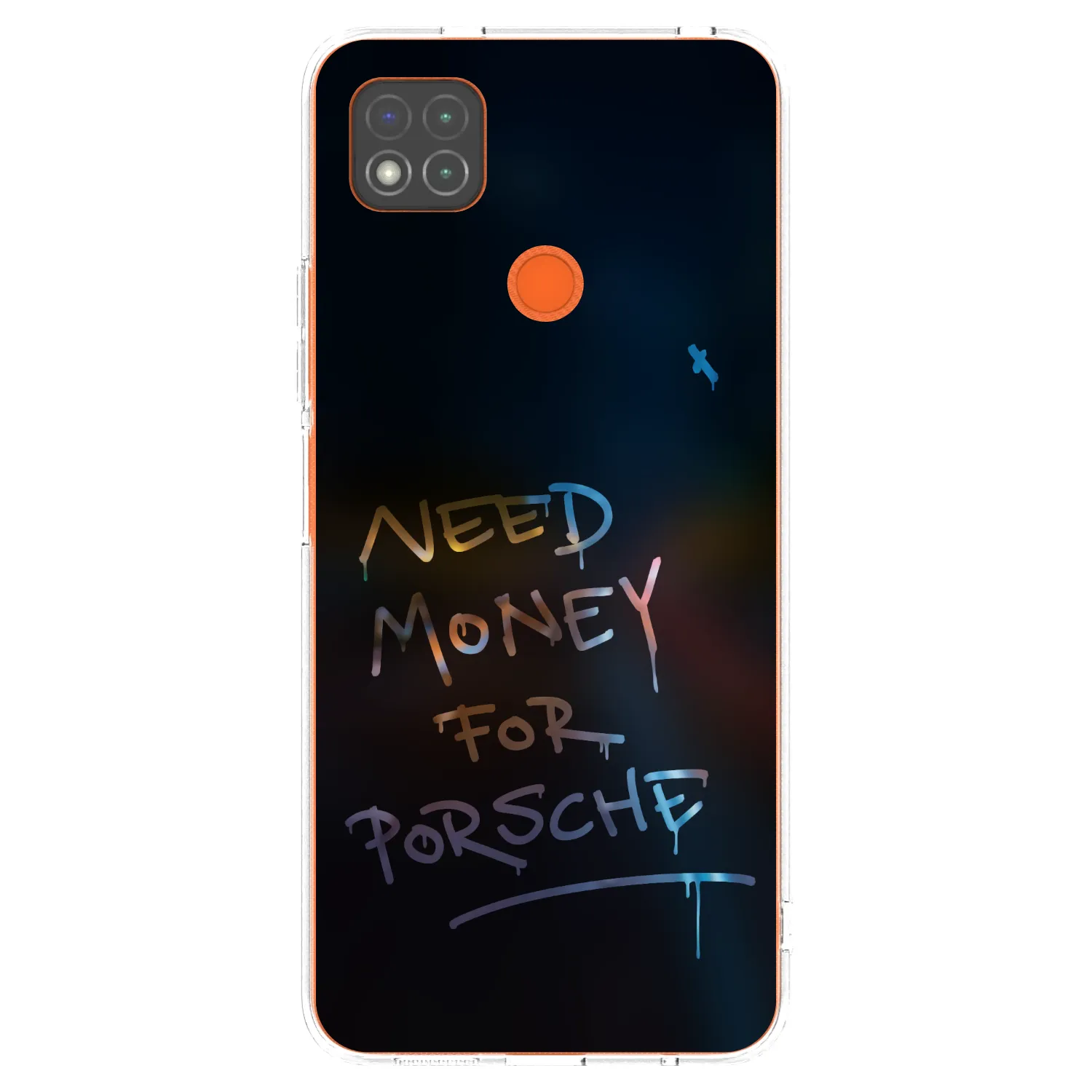 Picasee Xiaomi Redmi 9C Hülle - Transparentes Silikon - Neon Nights
