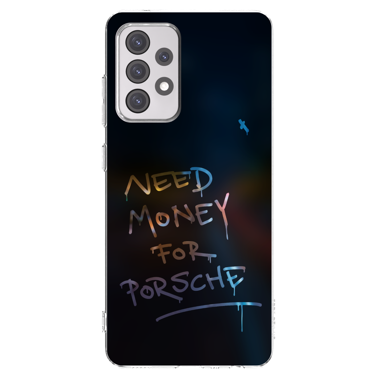 Picasee Samsung Galaxy A52 5G A525F Hülle - Transparentes Silikon - Neon Nights