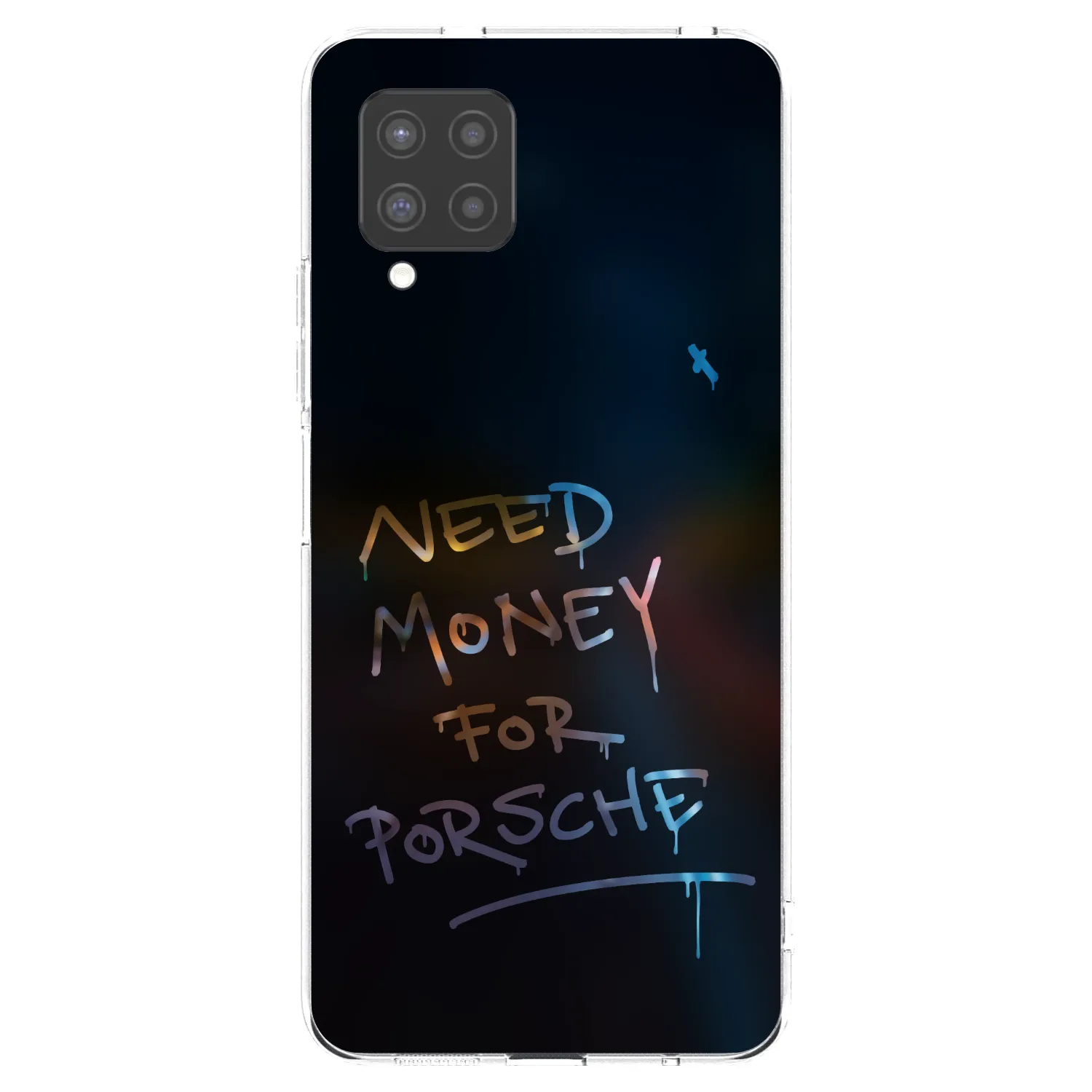 Picasee Samsung Galaxy A42 A426B Hülle - Transparentes Silikon - Neon Nights