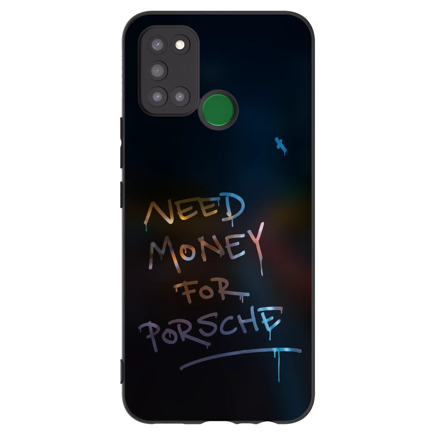 Picasee Realme 7i Hülle - Schwarzes Silikon - Neon Nights