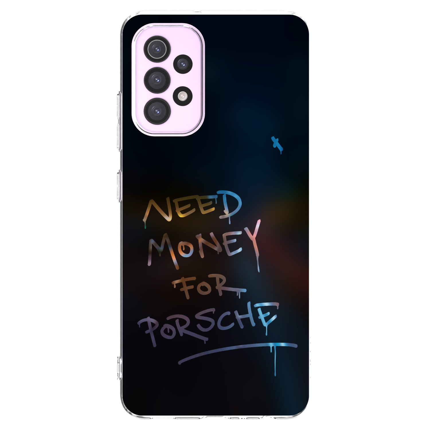 Picasee Samsung Galaxy A32 5G A326B Hülle - Transparentes Silikon - Neon Nights