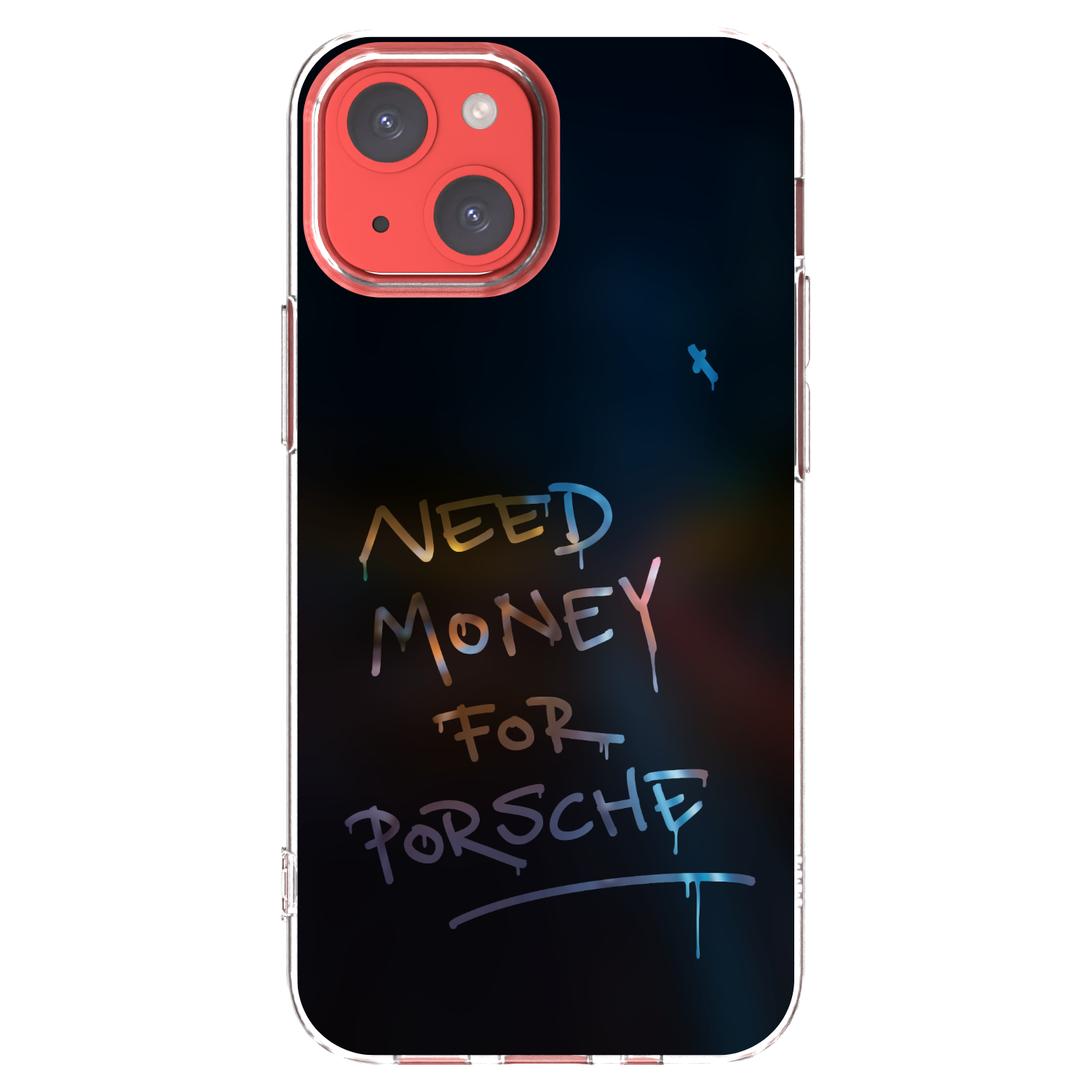Picasee Apple iPhone 13 mini Hülle - Transparentes Silikon - Neon Nights