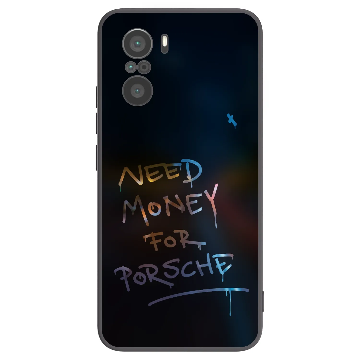 Picasee Xiaomi Poco F3 Hülle - Schwarzes Silikon - Neon Nights