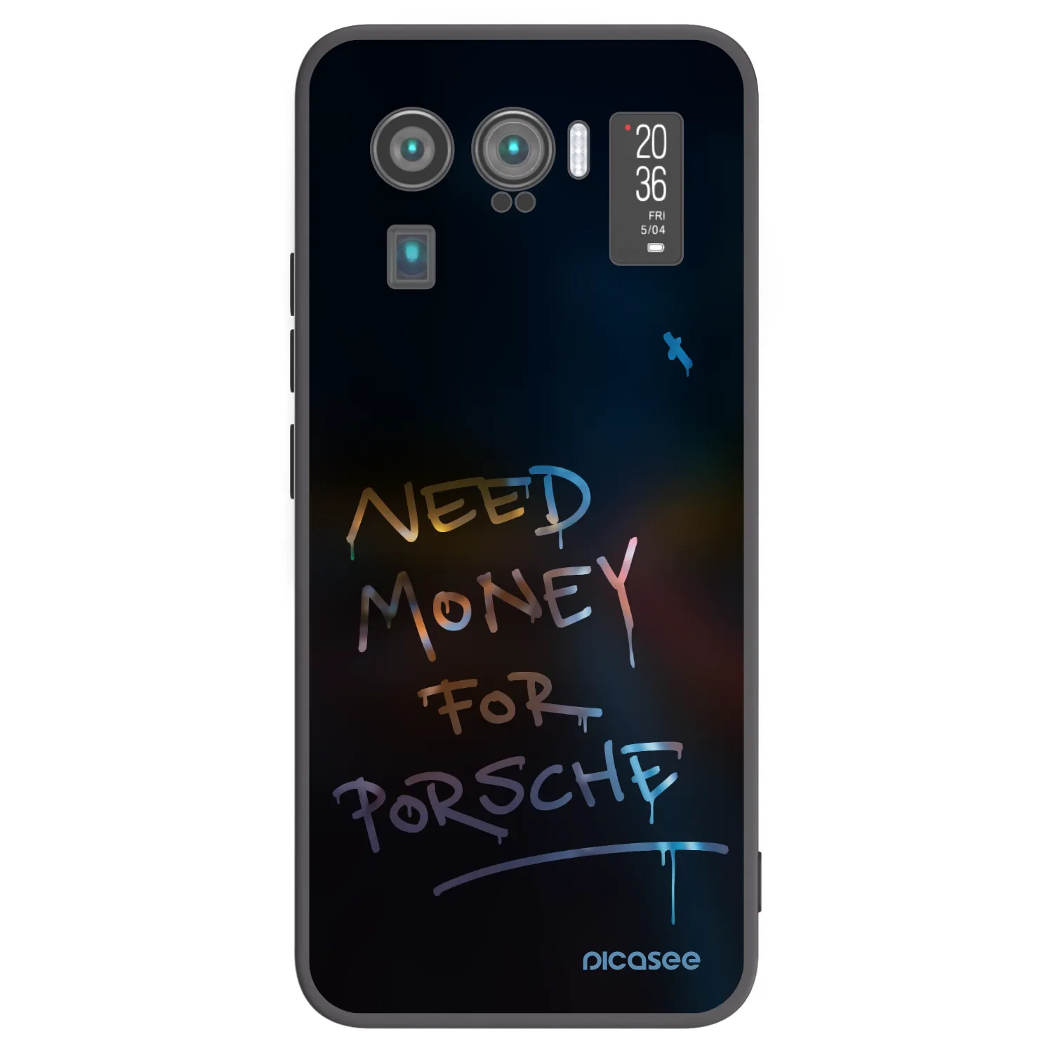 Picasee Xiaomi Mi 11 Ultra Hülle - Schwarzes Silikon - Neon Nights