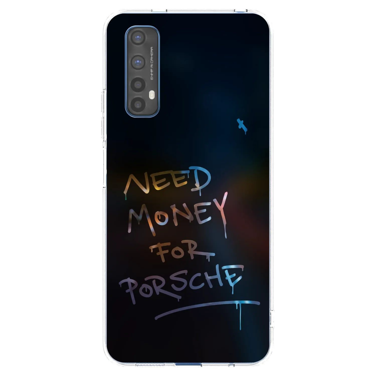 Picasee Realme 7 Hülle - Transparentes Silikon - Neon Nights