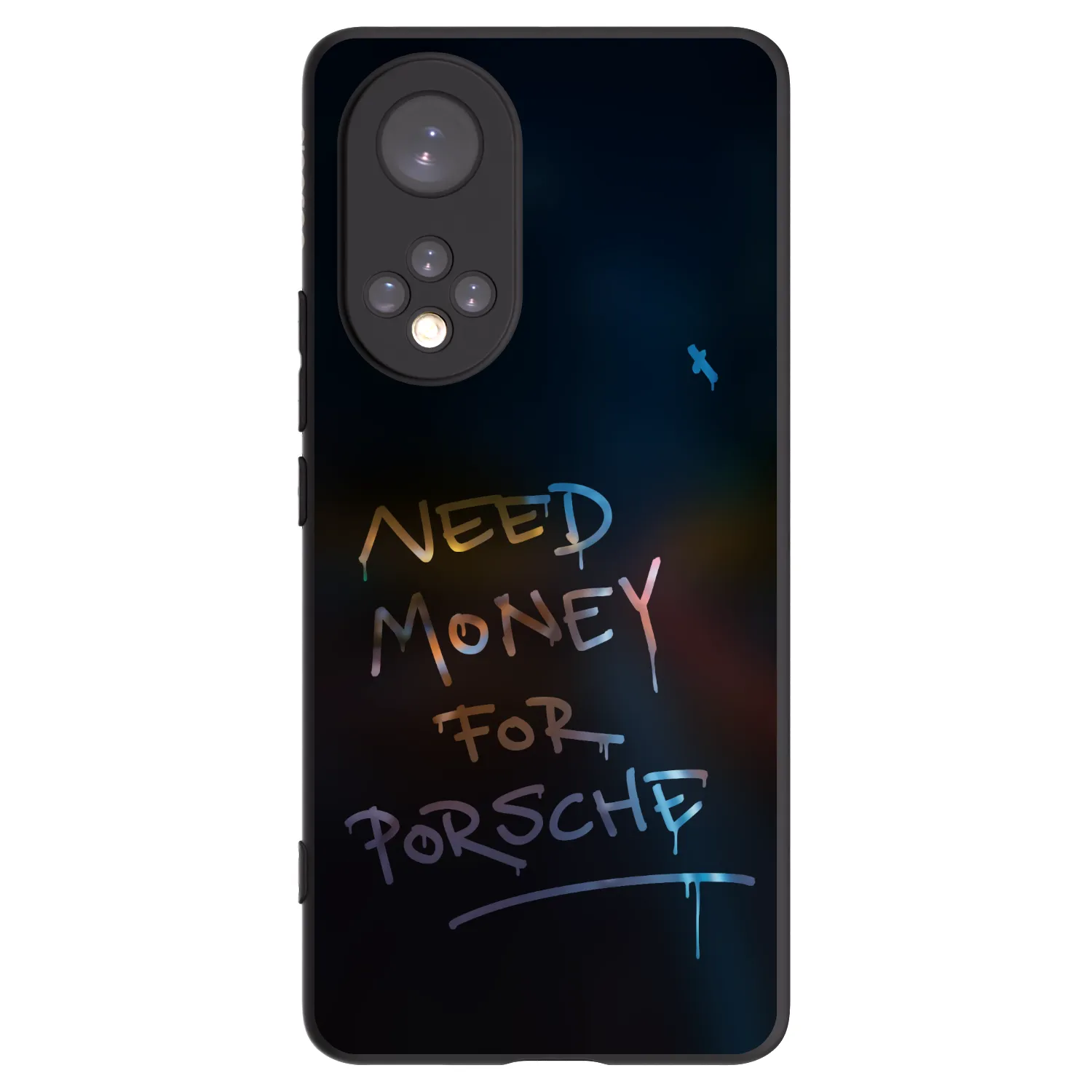 Picasee Honor 50 5G Hülle - Schwarzes Silikon - Neon Nights