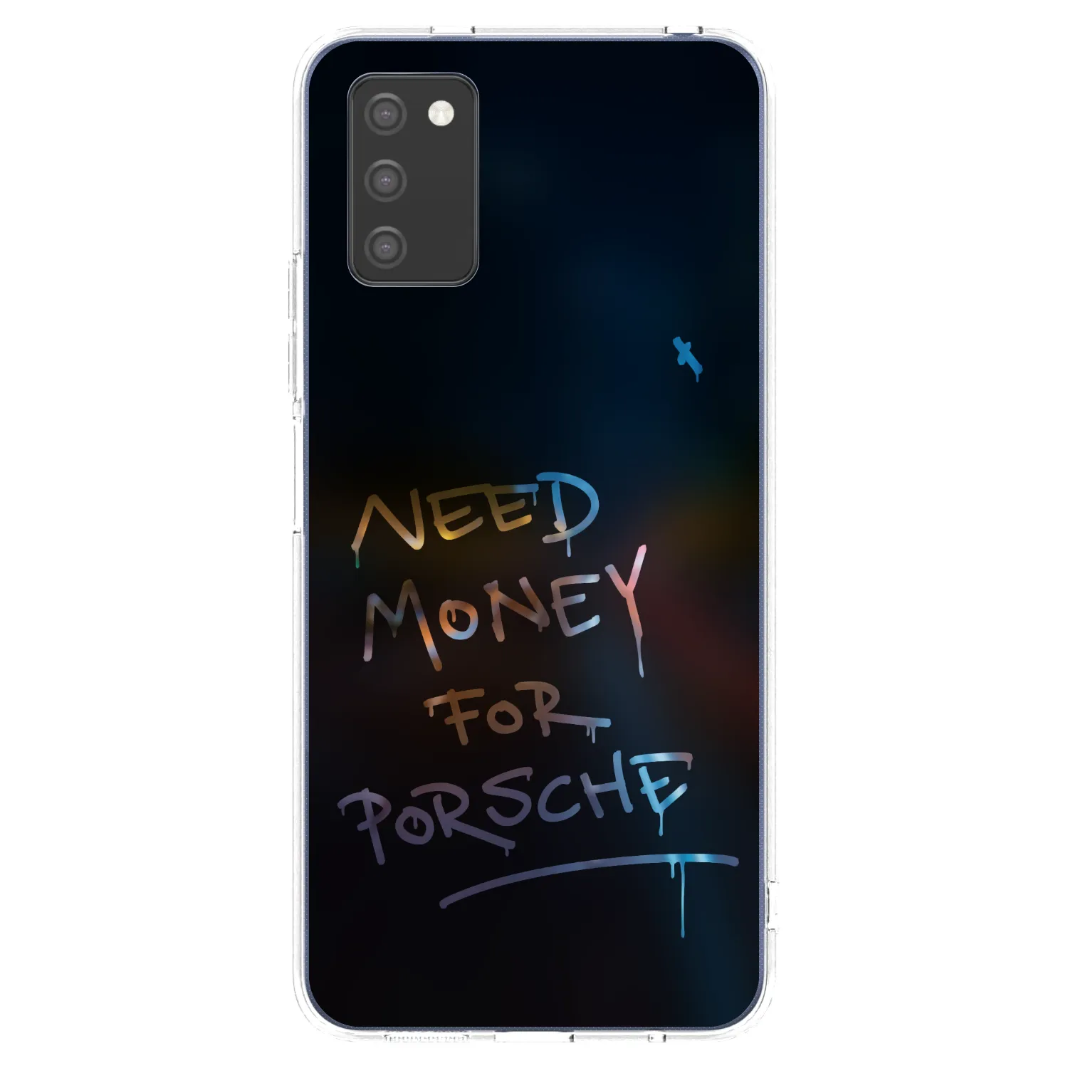 Picasee Samsung Galaxy A03s A037G Hülle - Transparentes Silikon - Neon Nights