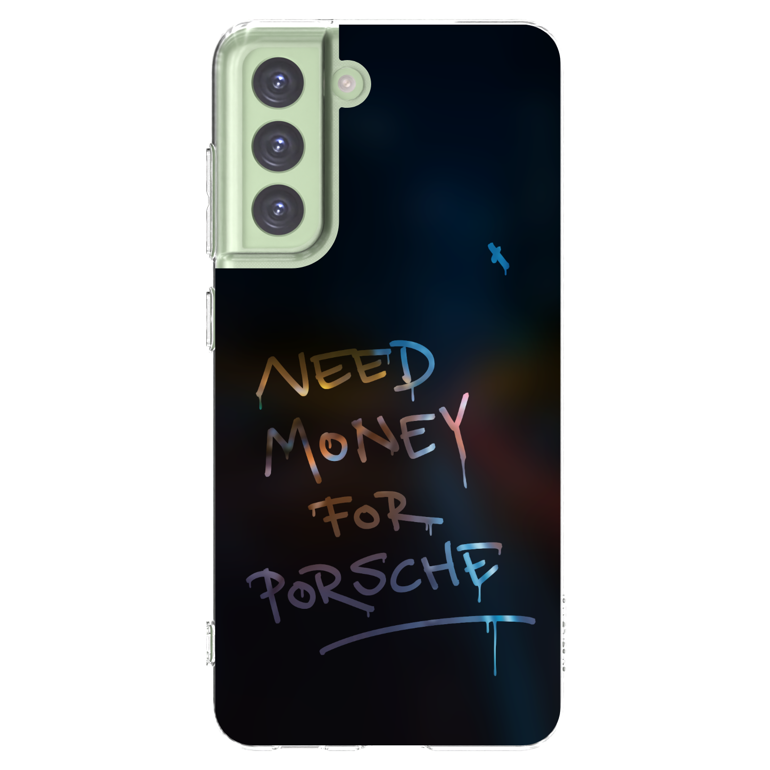 Picasee Samsung Galaxy S21 FE 5G Hülle - Transparentes Silikon - Neon Nights