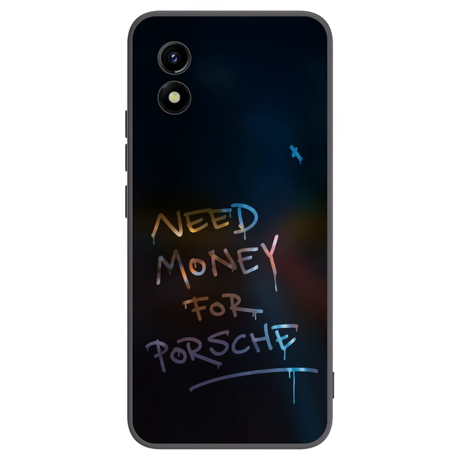 Picasee Vivo Y01 Hülle - Schwarzes Silikon - Neon Nights