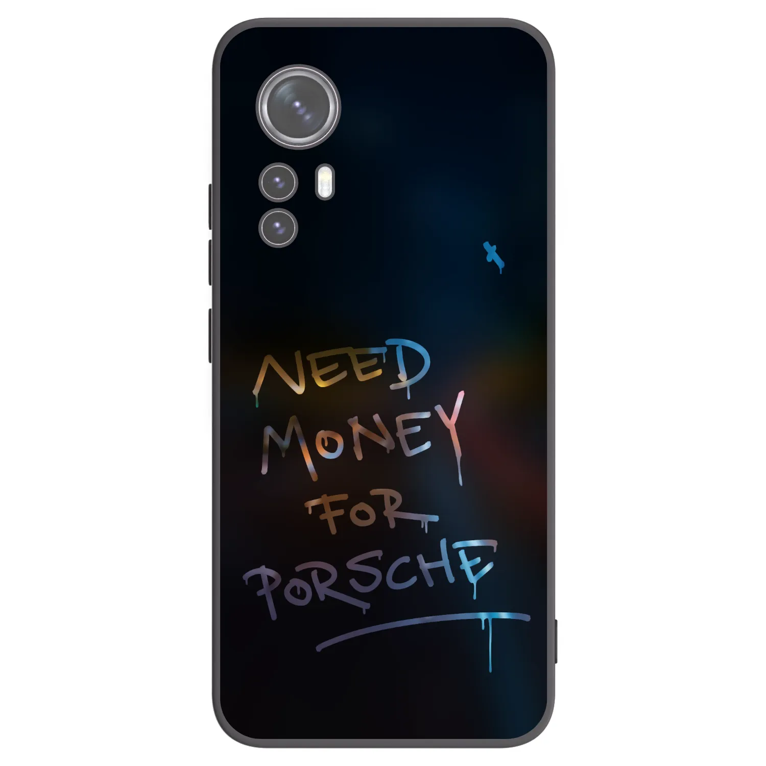 Picasee Xiaomi 12X Hülle - Schwarzes Silikon - Neon Nights