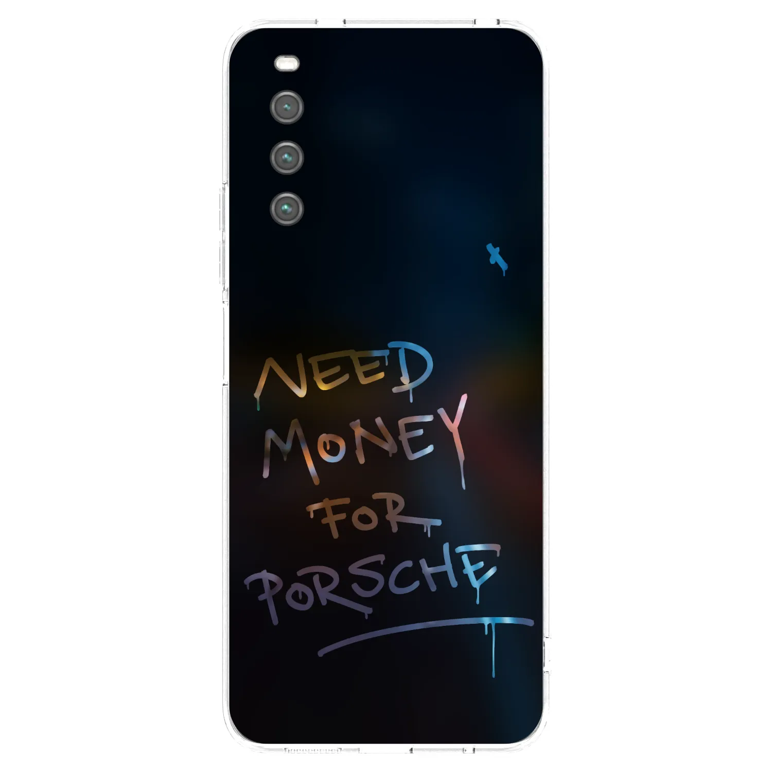 Picasee Sony Xperia 10 IV 5G Hülle - Transparentes Silikon - Neon Nights