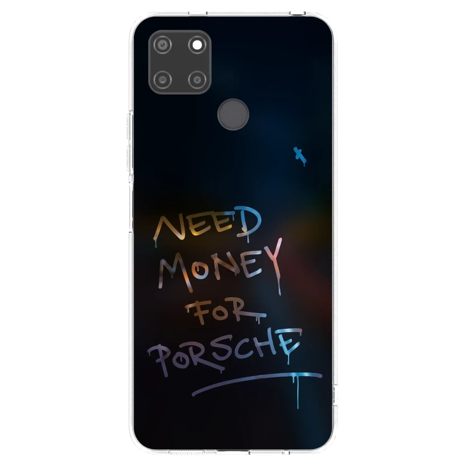 Picasee Realme C21Y Hülle - Transparentes Silikon - Neon Nights