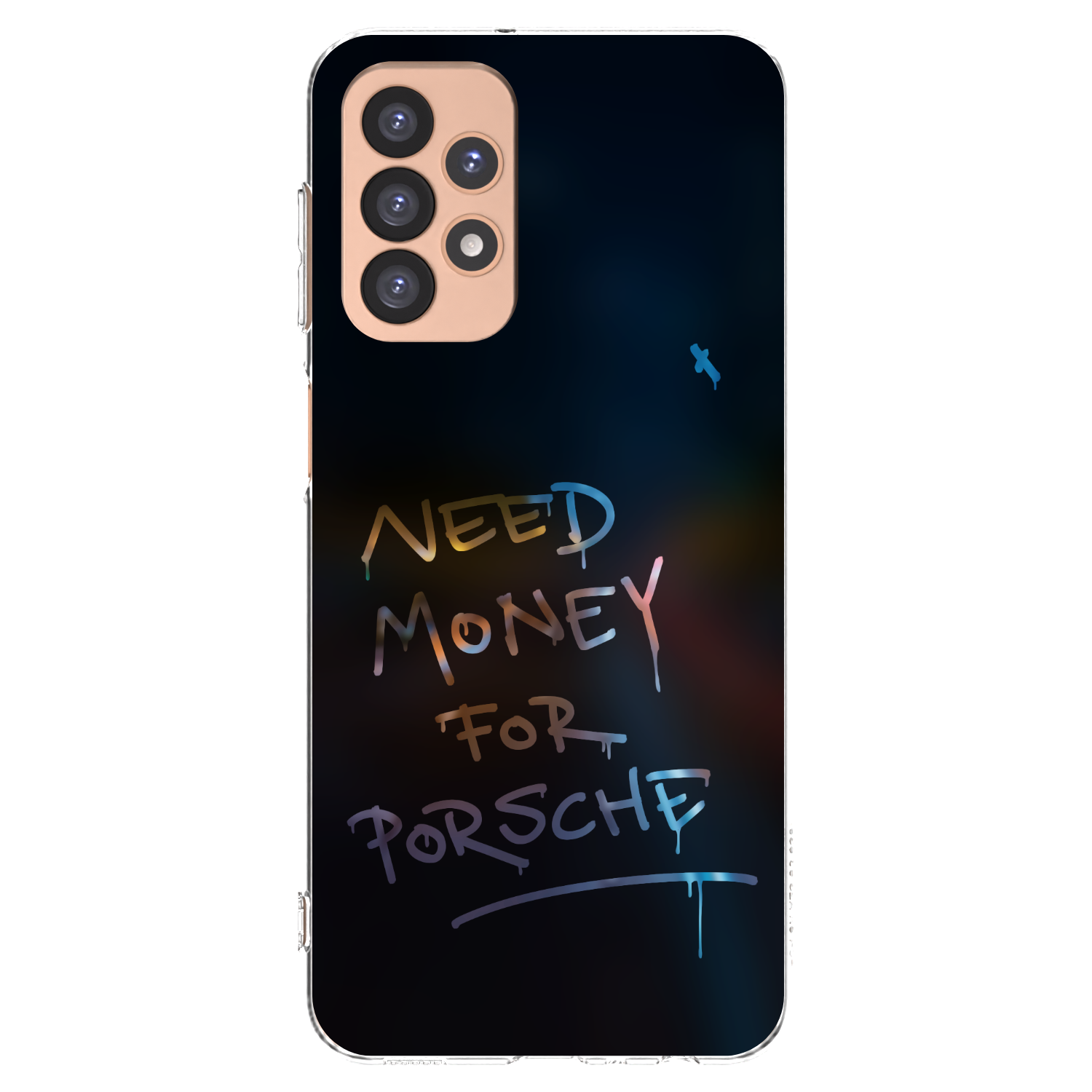 Picasee Samsung Galaxy A23 A236B 5G Hülle - Transparentes Silikon - Neon Nights