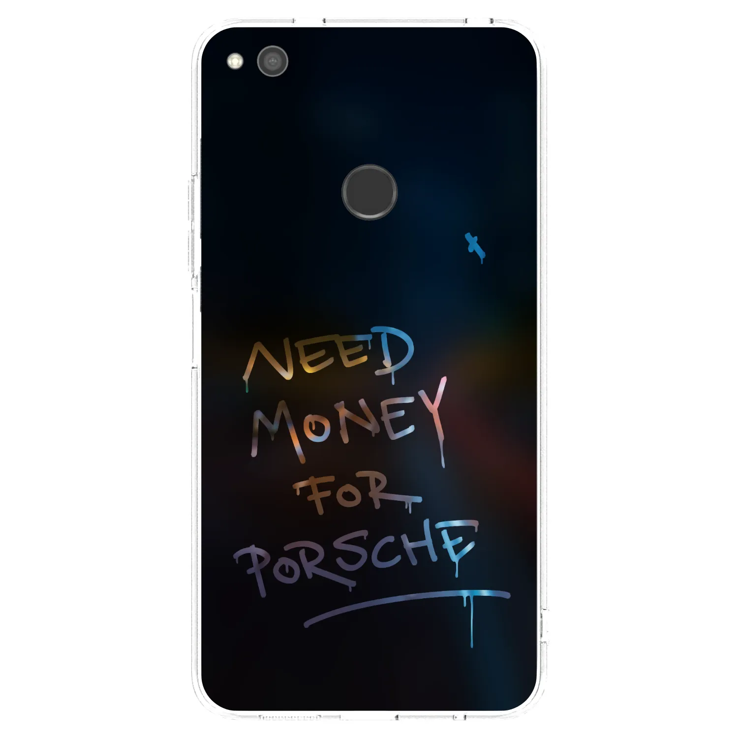 Picasee Huawei P9 Lite 2017 Hülle - Transparentes Silikon - Neon Nights