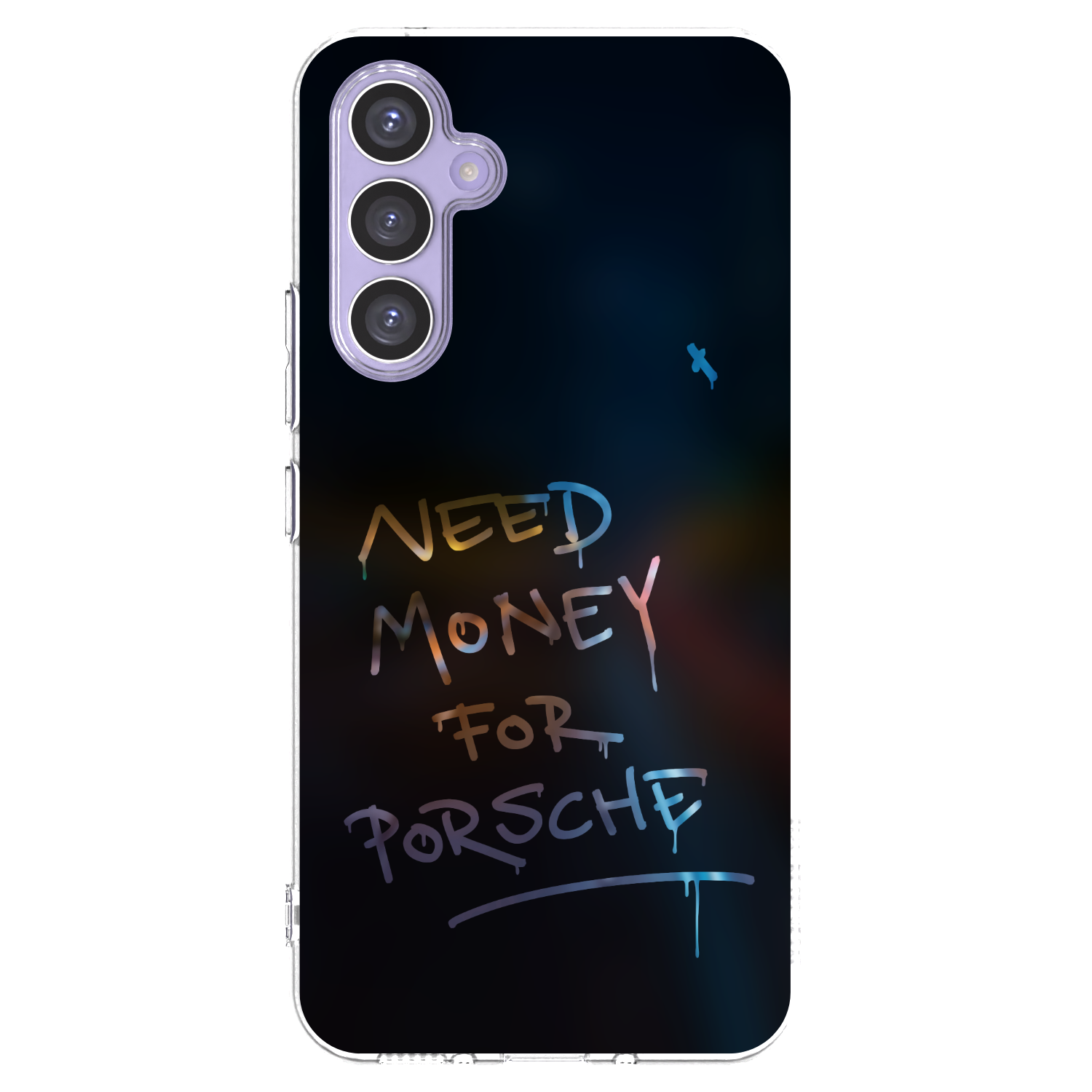 Picasee Samsung Galaxy A54 5G A546B Hülle - Transparentes Silikon - Neon Nights
