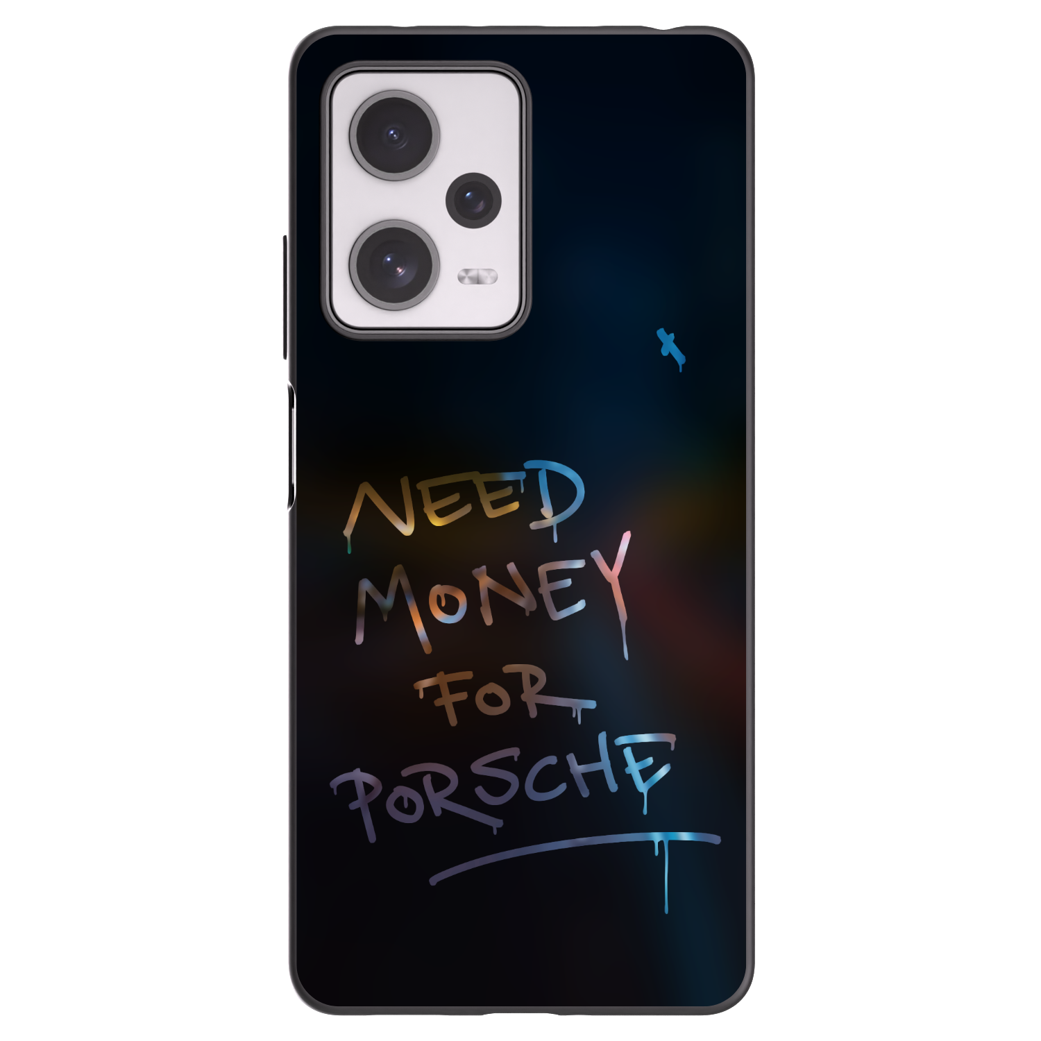 Picasee Xiaomi Redmi Note 12 Pro+ 5G Hülle - Schwarzes Silikon - Neon Nights
