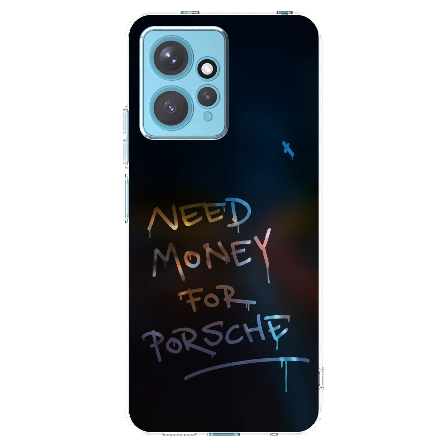Picasee Xiaomi Redmi Note 12 4G Hülle - Transparentes Silikon - Neon Nights