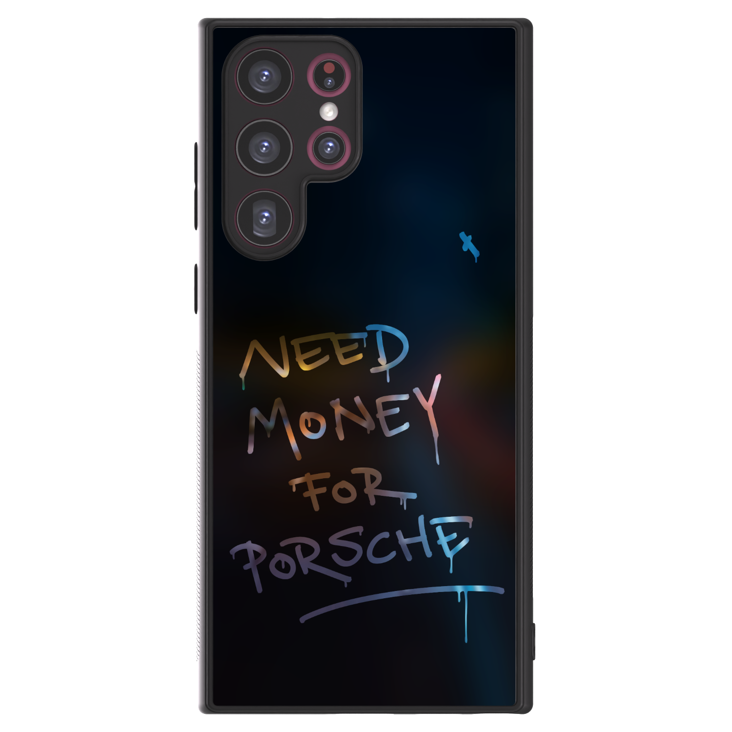 Picasee ULTIMATE CASE PowerShare für Samsung Galaxy S22 Ultra 5G - Neon Nights