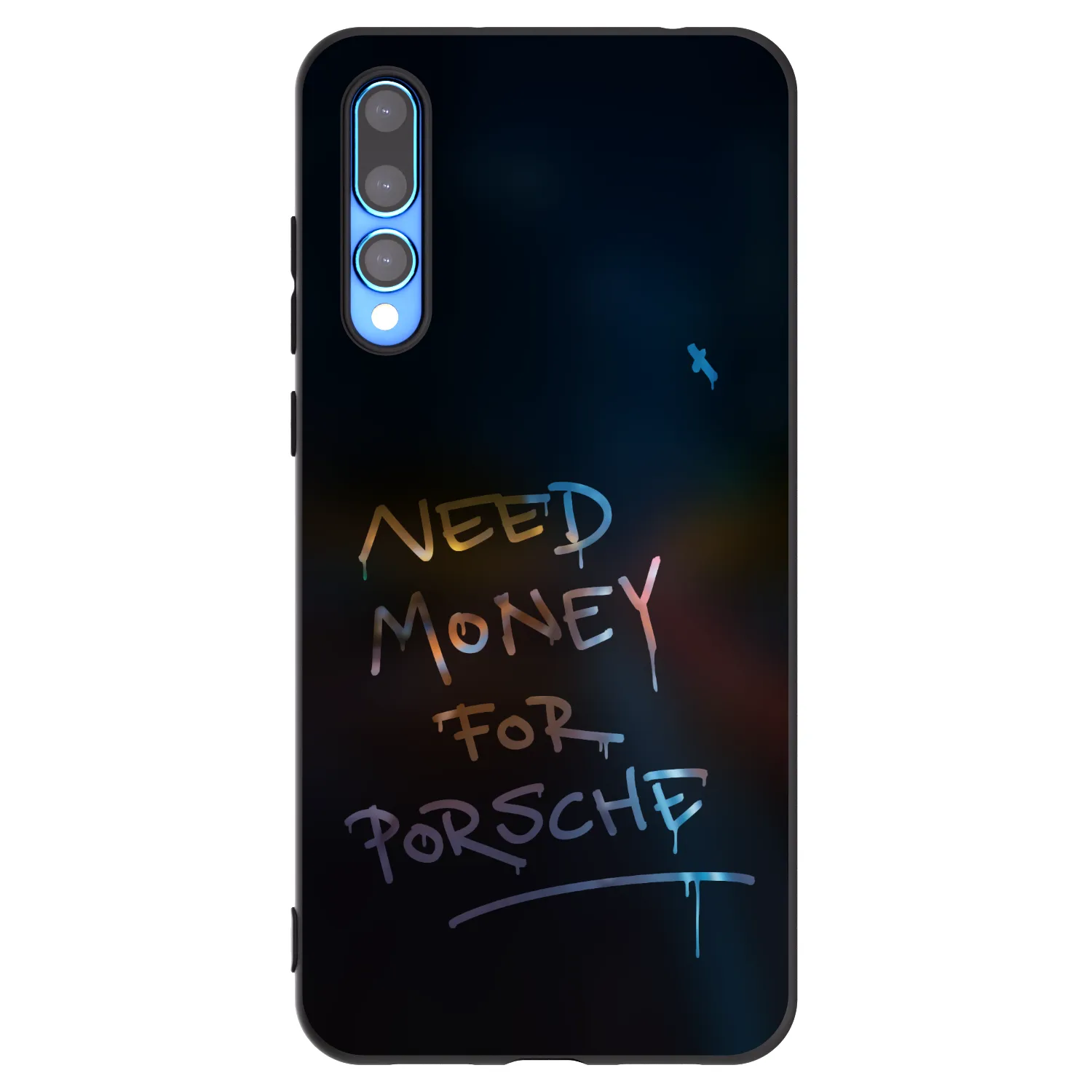 Picasee Huawei P20 Pro Hülle - Schwarzes Silikon - Neon Nights