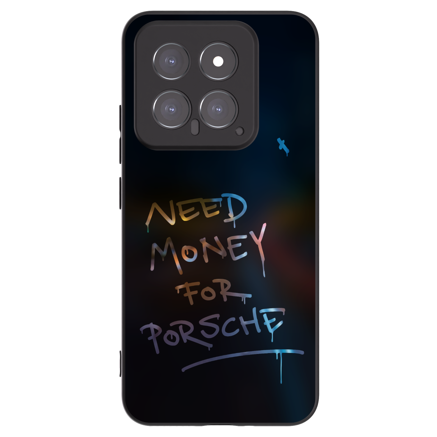 Picasee Xiaomi 14 Hülle - Schwarzes Silikon - Neon Nights