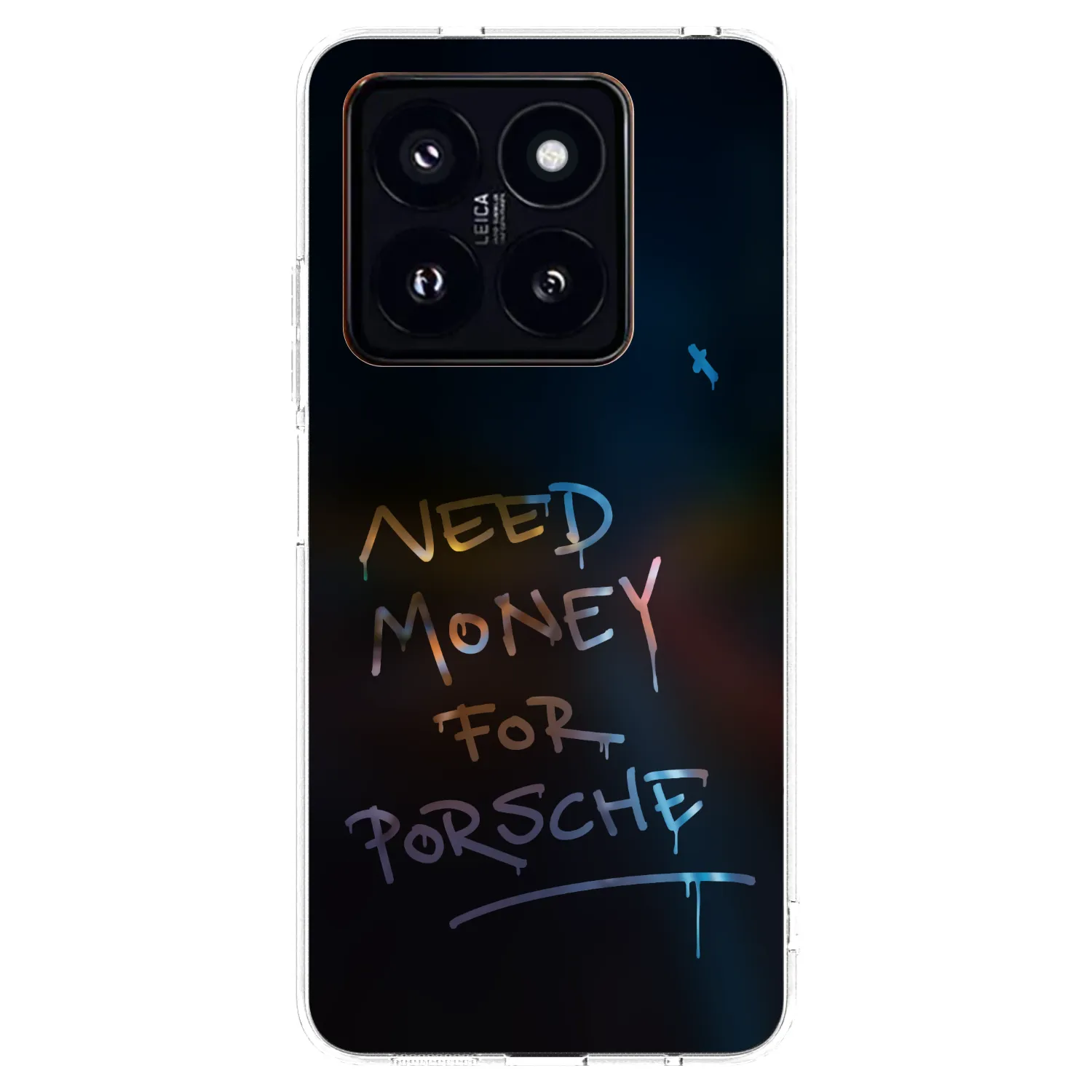 Picasee Xiaomi 14 Pro Hülle - Transparentes Silikon - Neon Nights