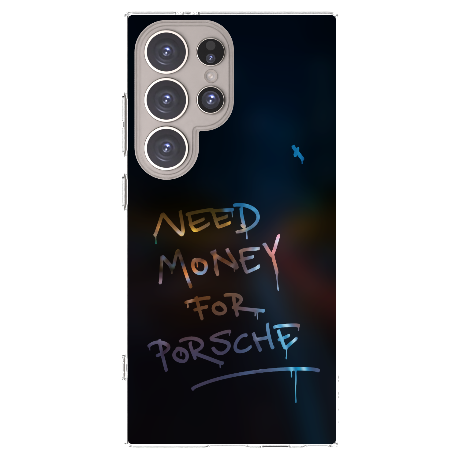 Picasee Samsung Galaxy S24 Ultra S928B 5G Hülle - Transparentes Silikon - Neon Nights