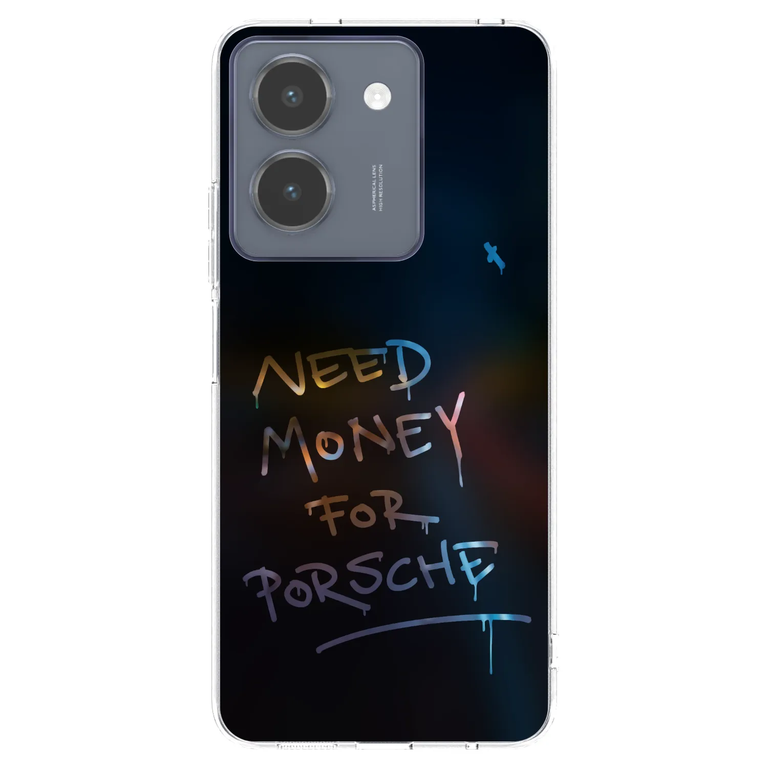 Picasee Vivo Y36 4G Hülle - Transparentes Silikon - Neon Nights