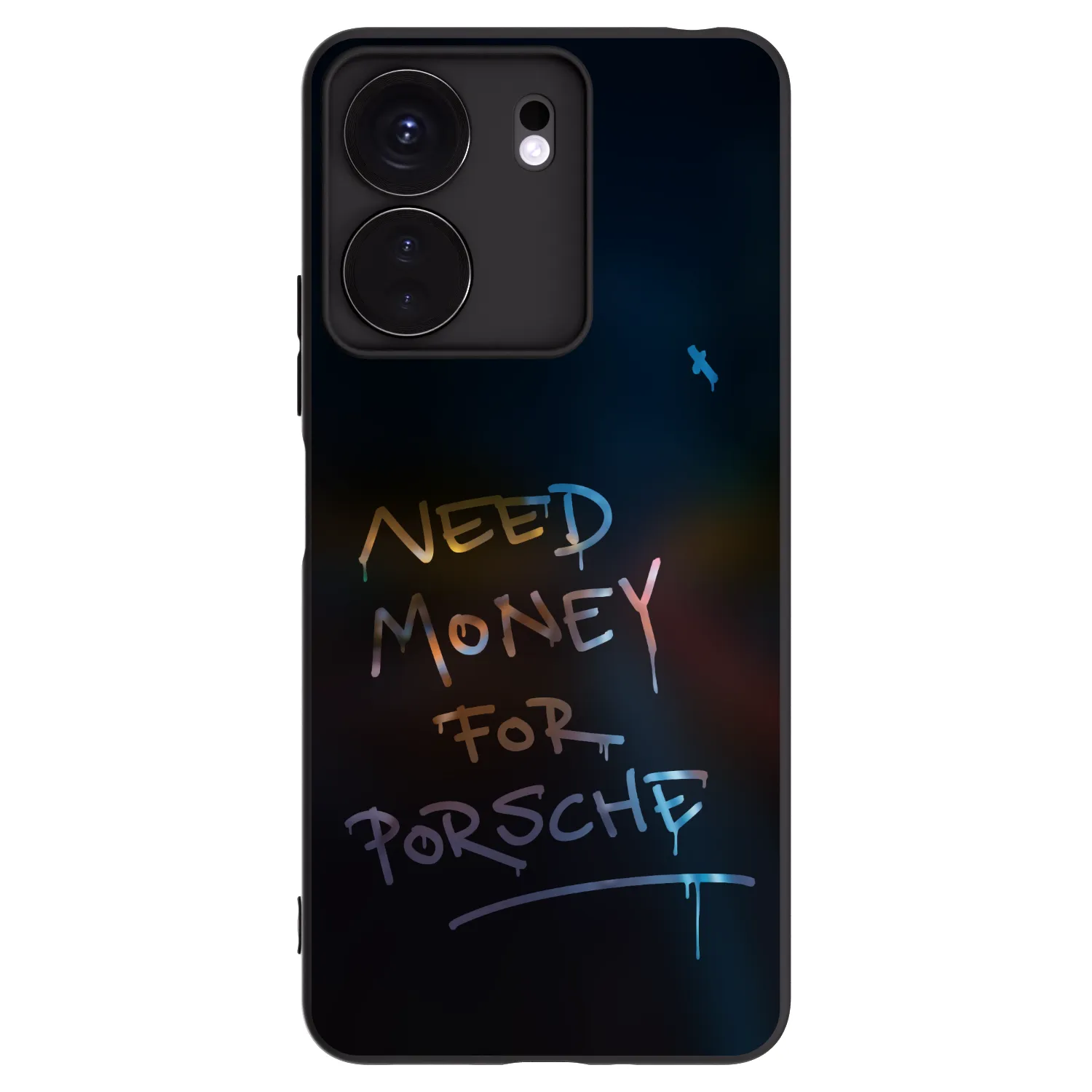 Picasee Xiaomi Redmi 13C 4G Hülle - Schwarzes Silikon - Neon Nights