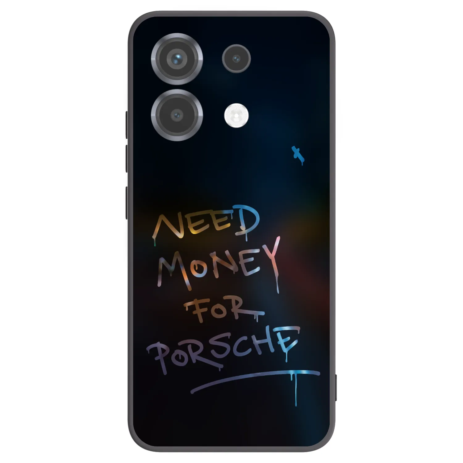 Picasee Xiaomi Poco X6 Hülle - Schwarzes Silikon - Neon Nights