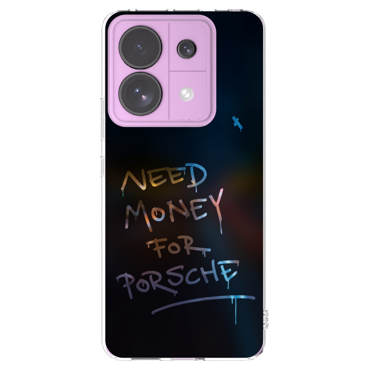Picasee Xiaomi Redmi Note 13 Pro 5G Hülle - Transparentes Silikon - Neon Nights