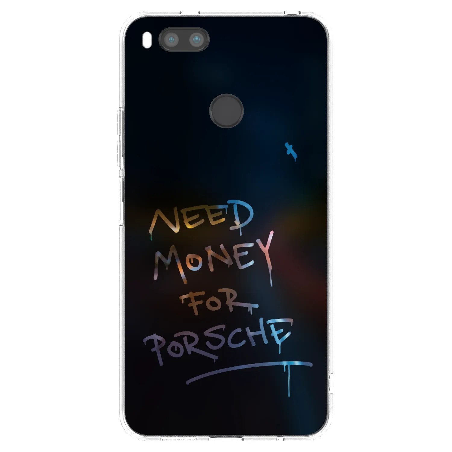 Picasee Xiaomi Mi A1 Global Hülle - Transparentes Silikon - Neon Nights