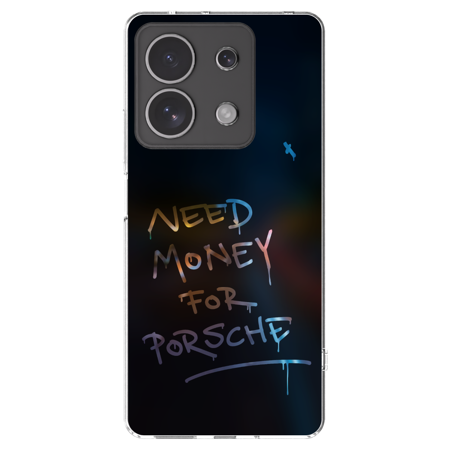Picasee Xiaomi Redmi Note 13 4G Hülle - Transparentes Silikon - Neon Nights