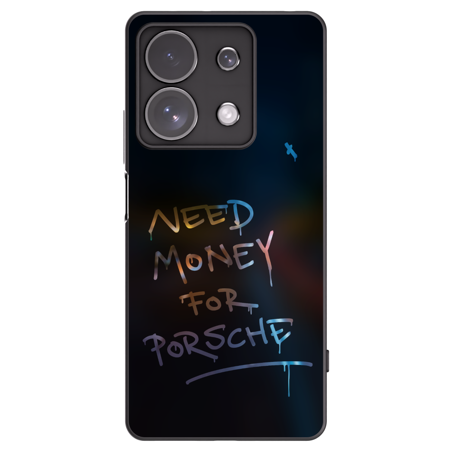 Picasee Xiaomi Redmi Note 13 Pro 4G Hülle - Schwarzes Silikon - Neon Nights