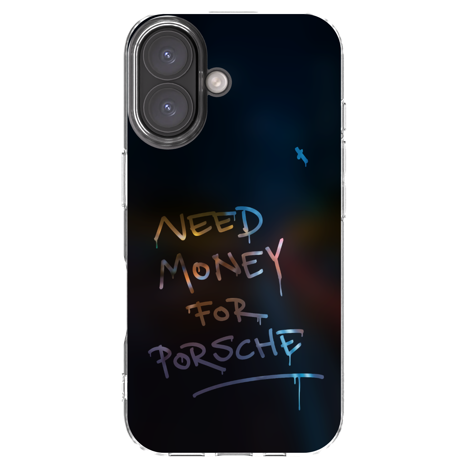 Picasee Apple iPhone 16 Hülle - Transparentes Silikon - Neon Nights