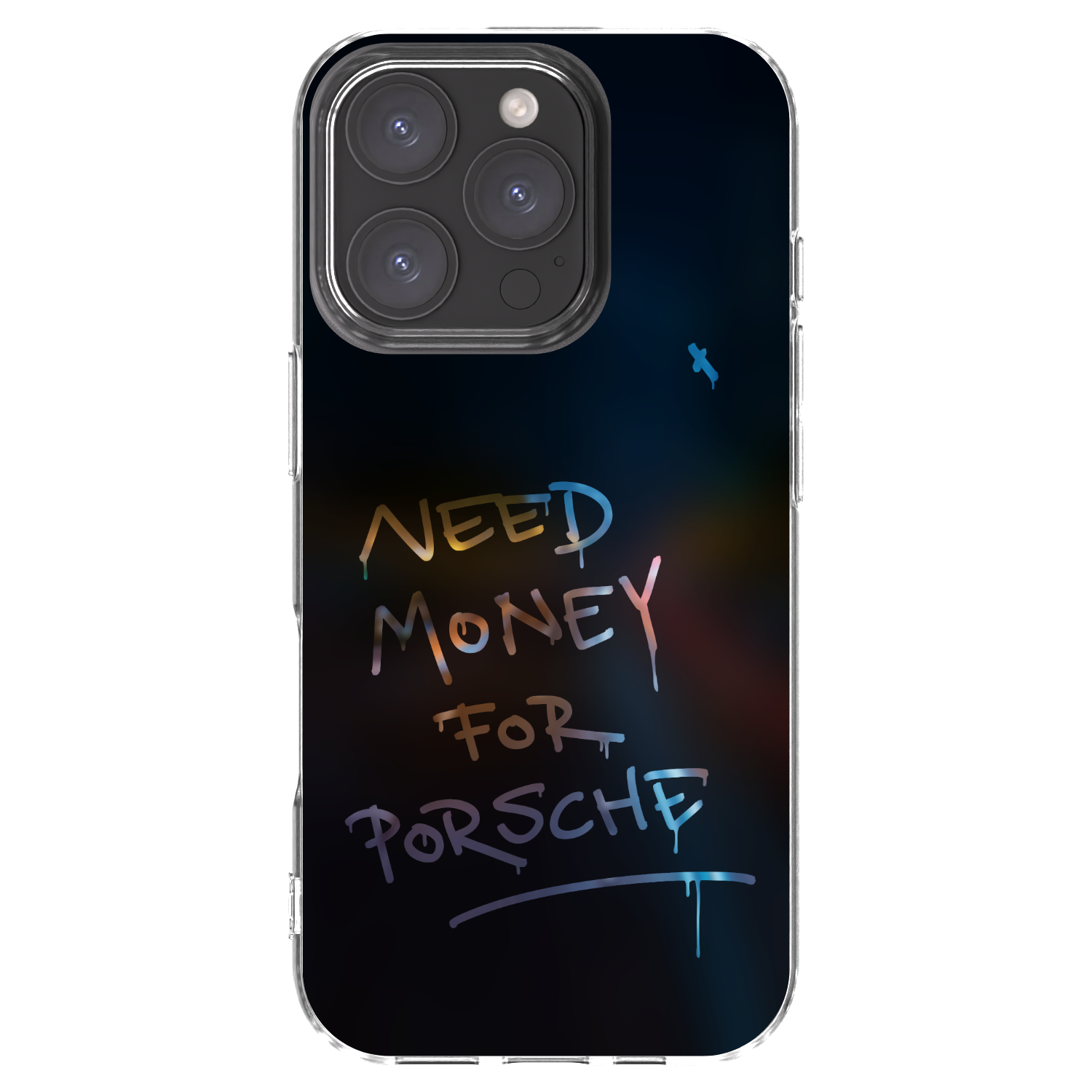 Picasee Apple iPhone 16 Pro Hülle - Transparentes Silikon - Neon Nights