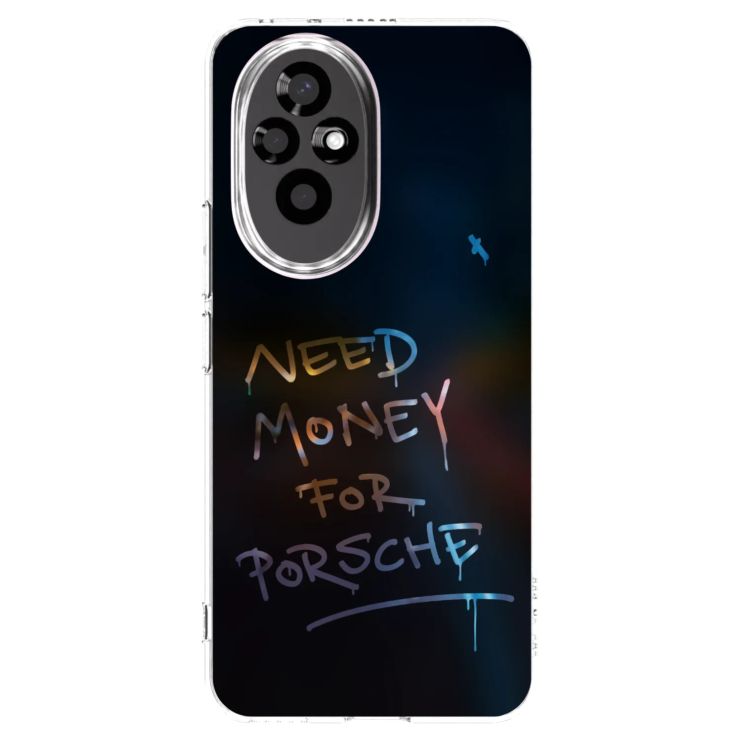 Picasee Honor 200 5G Hülle - Transparentes Silikon - Neon Nights