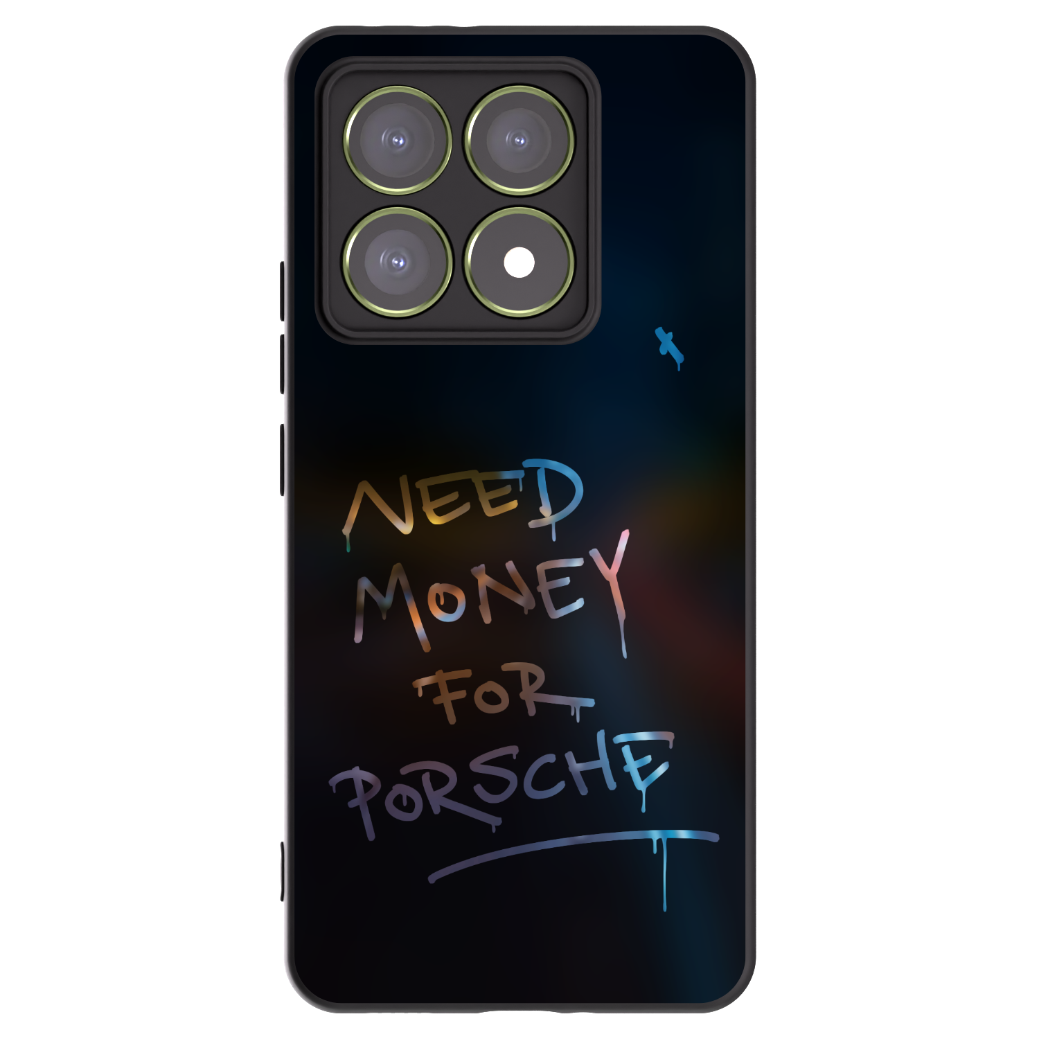 Picasee Xiaomi 14T Hülle - Schwarzes Silikon - Neon Nights