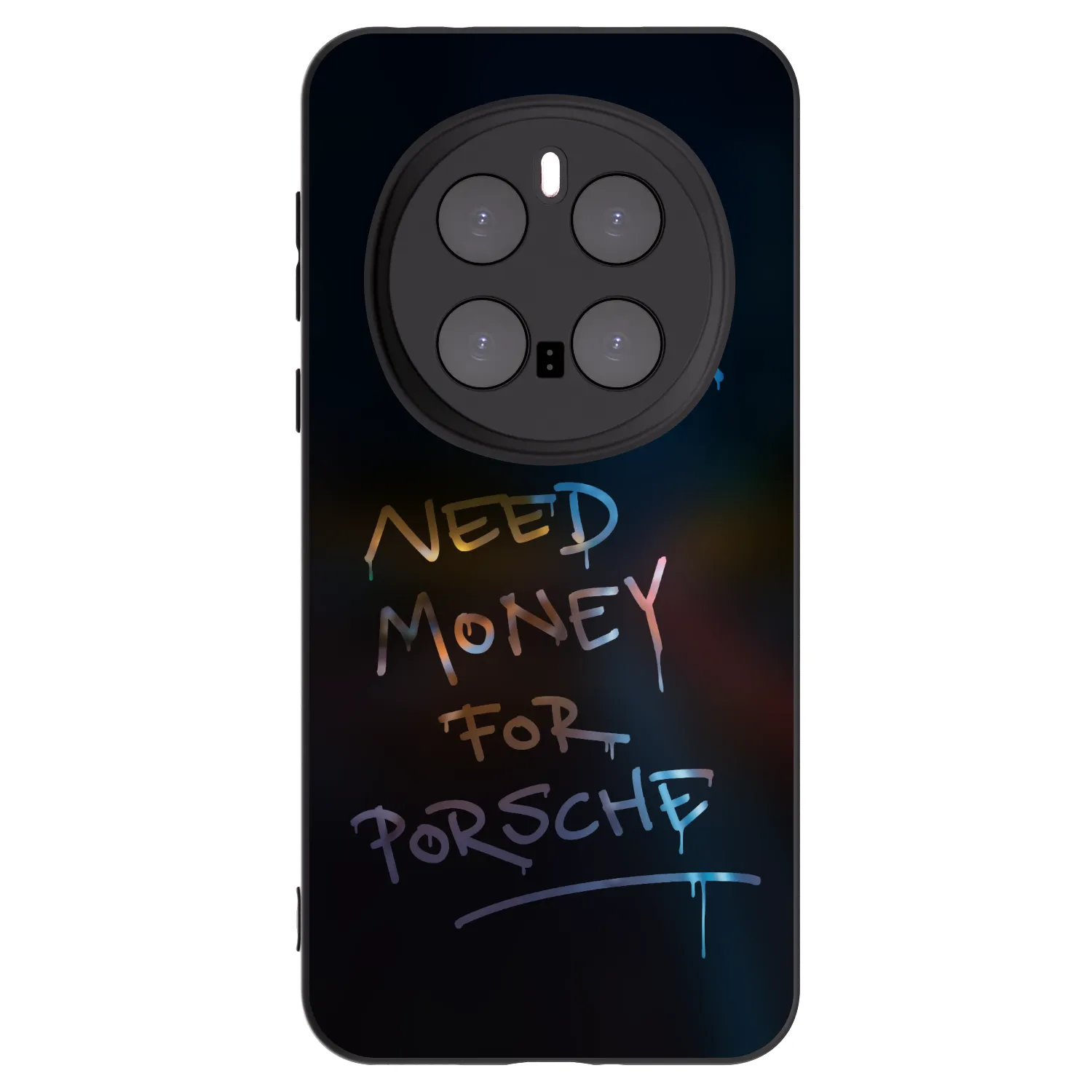 Picasee Honor Magic7 Pro 5G Hülle - Schwarzes Silikon - Neon Nights