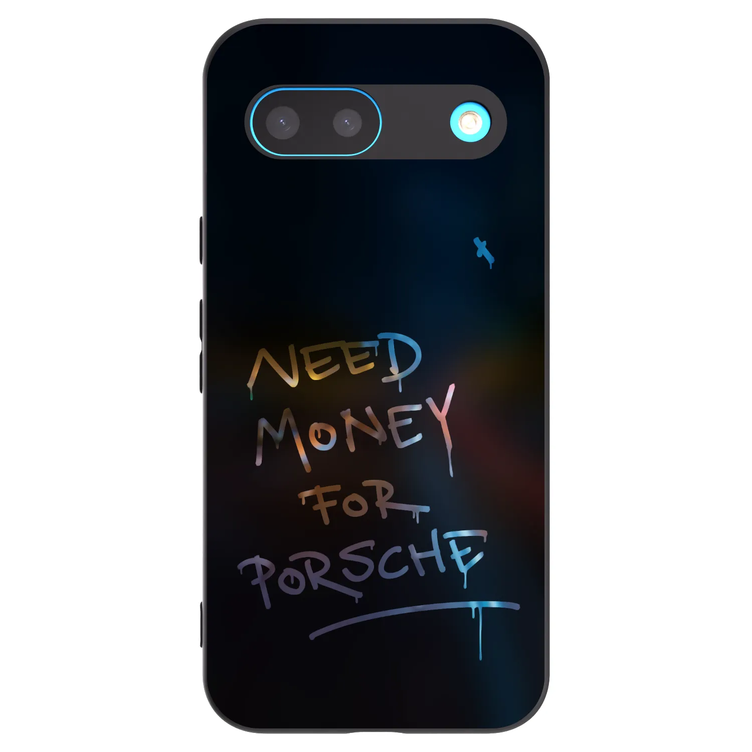 Picasee Google Pixel 8 Hülle - Schwarzes Silikon - Neon Nights