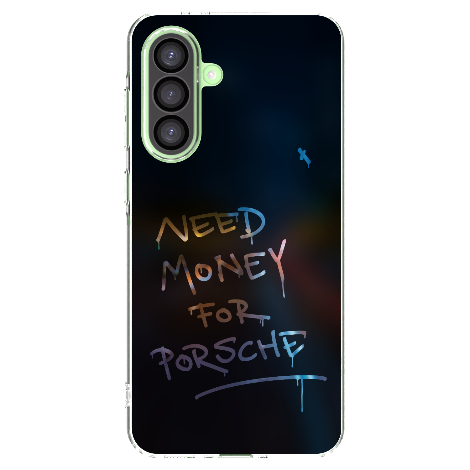 Picasee Samsung Galaxy A26 5G A266B Hülle - Transparentes Silikon - Neon Nights