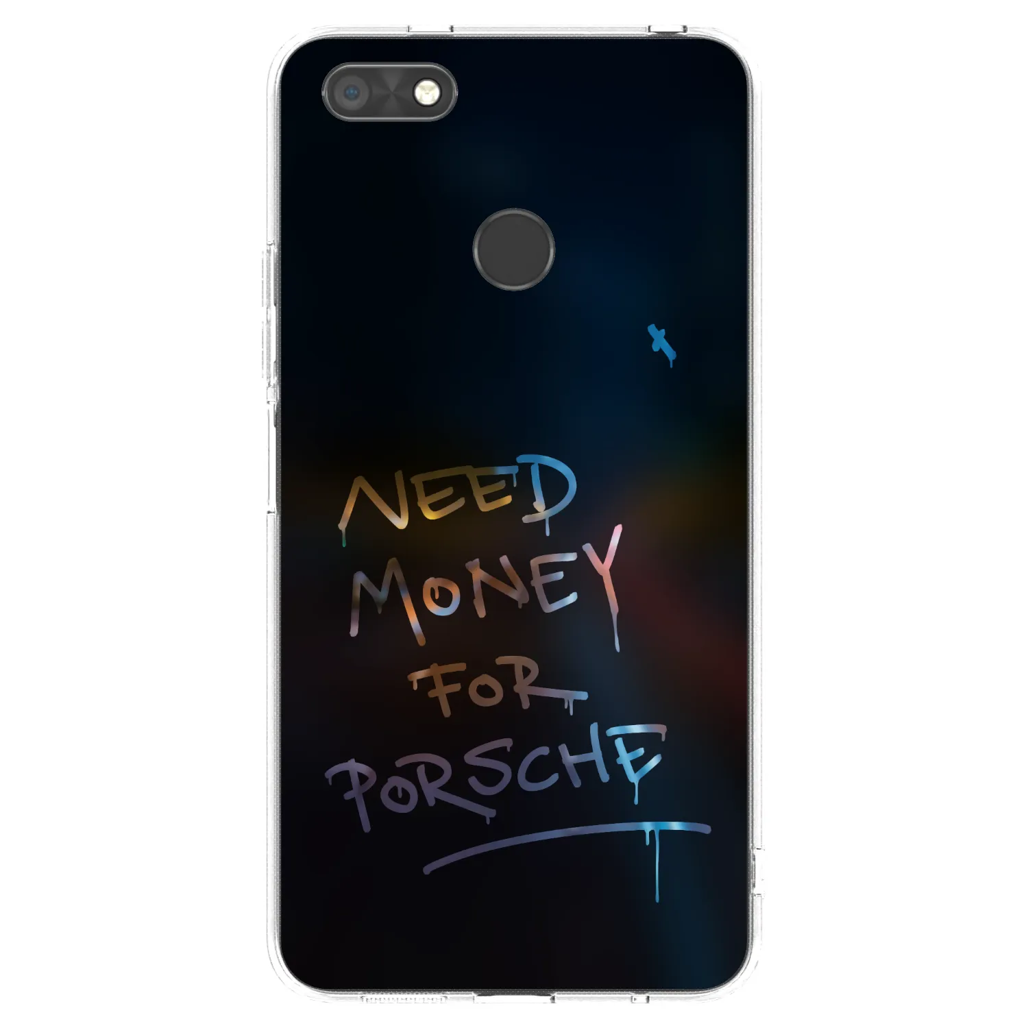 Picasee Huawei P9 Lite Mini Hülle - Transparentes Silikon - Neon Nights