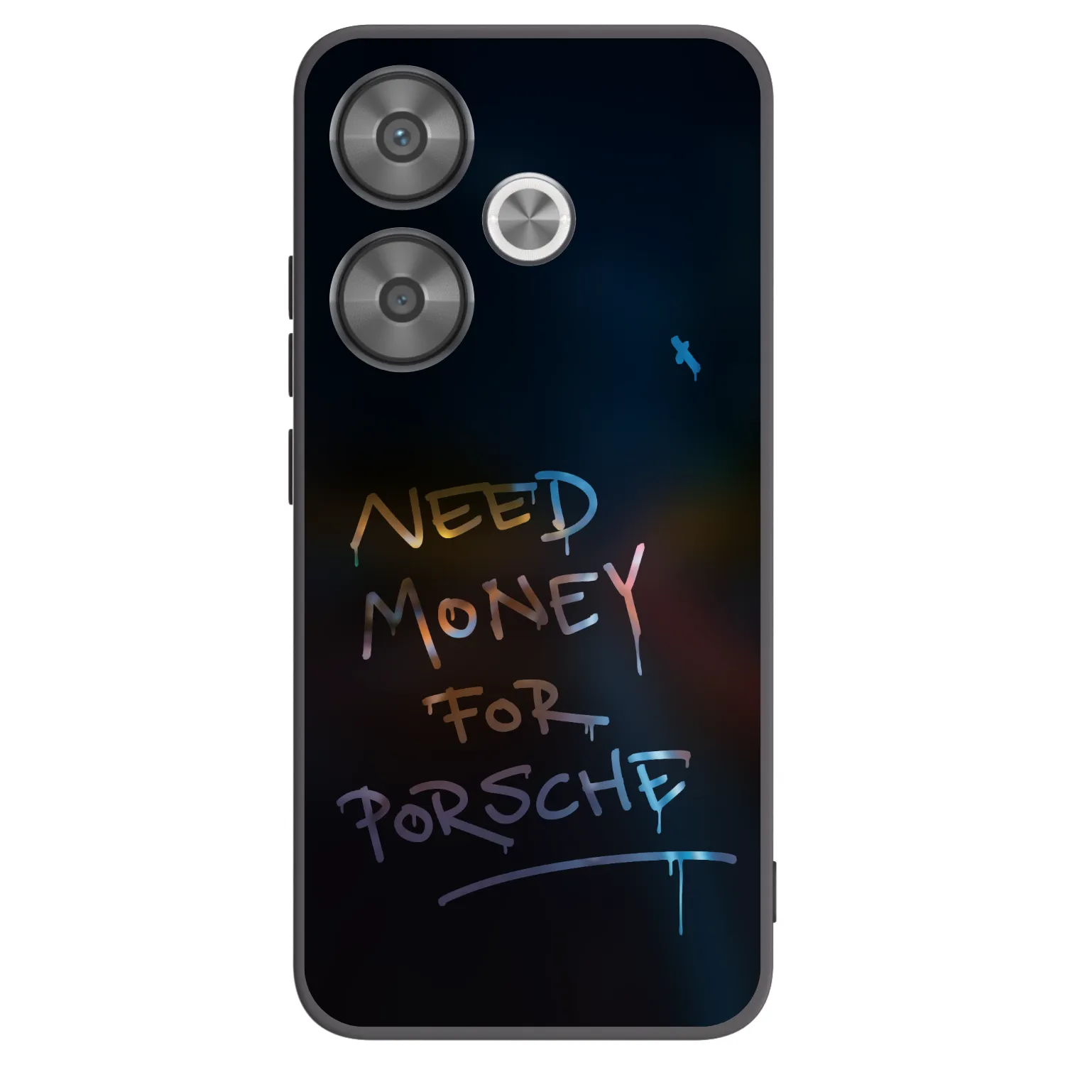 Picasee Xiaomi Poco F6 Hülle - Schwarzes Silikon - Neon Nights