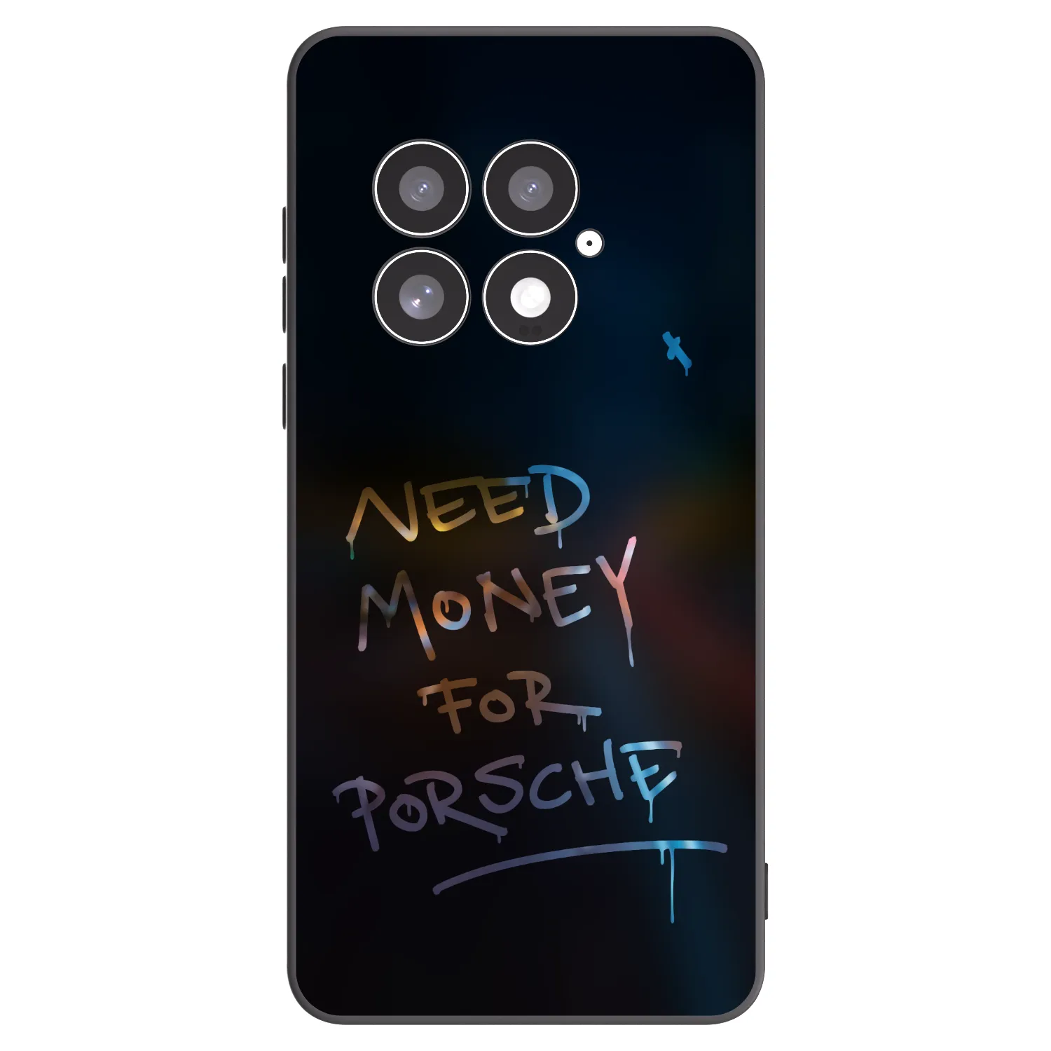 Picasee OnePlus 13 5G Hülle - Schwarzes Silikon - Neon Nights