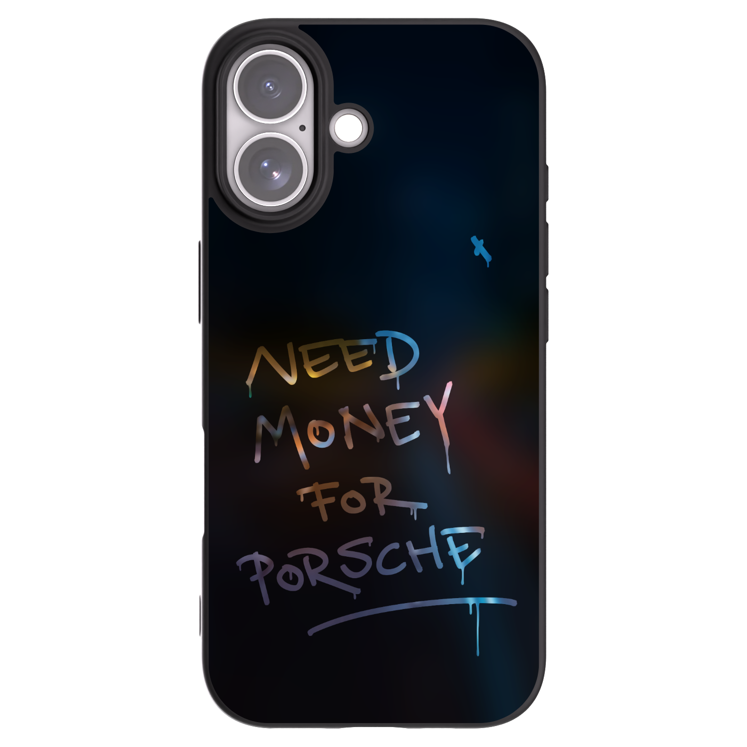 Picasee Apple iPhone 17 Hülle - Schwarzes Silikon - Neon Nights