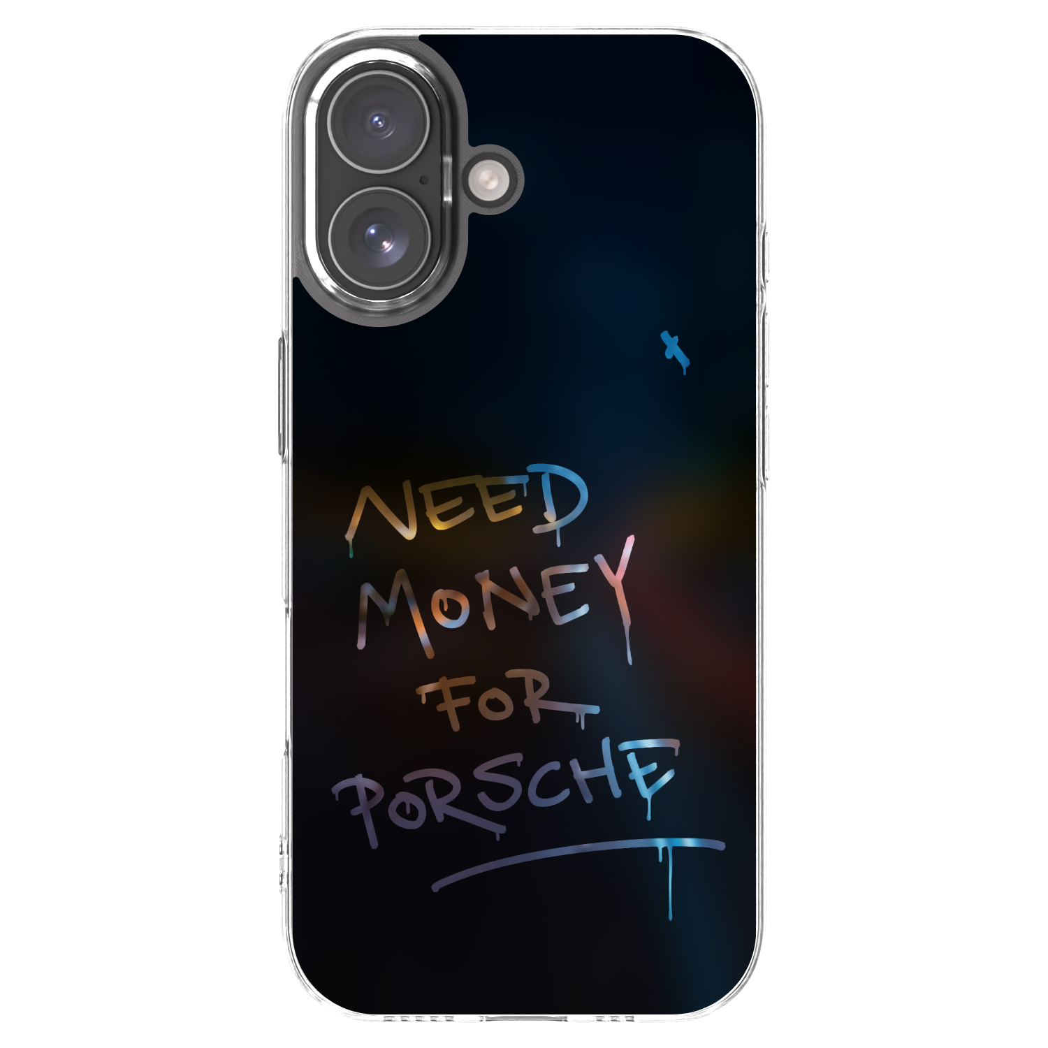 Picasee Apple iPhone 17 Hülle - Transparentes Silikon - Neon Nights