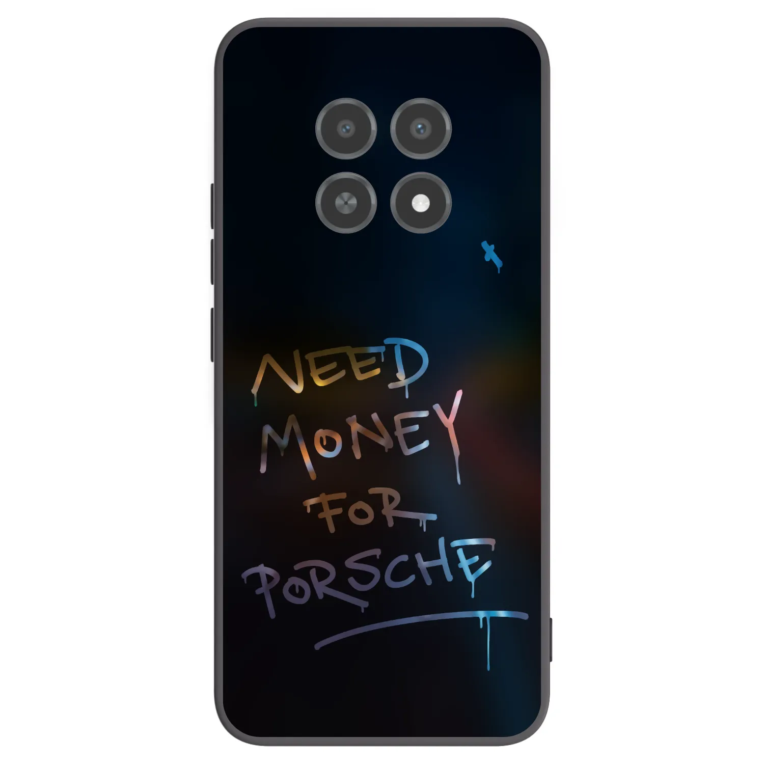 Picasee Realme 12X Hülle - Schwarzes Silikon - Neon Nights