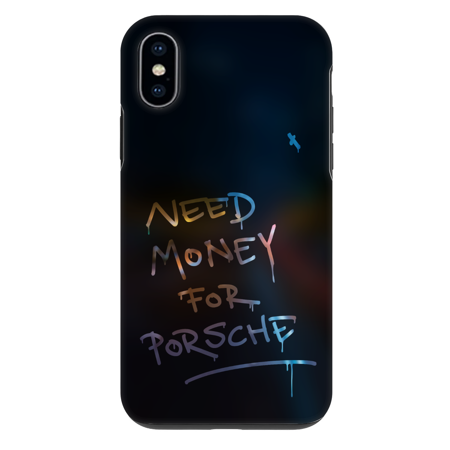 Picasee Fashion Case für Apple iPhone X/XS - Neon Nights